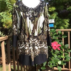 Dress Barn Size 14/16 Women’s Long Top